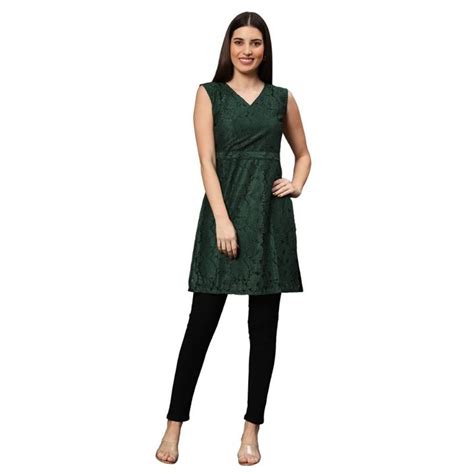 Sleeve Less Net Green Dress महिलाओं की डिजाइनर ड्रेस लेडीज डिजाइनर