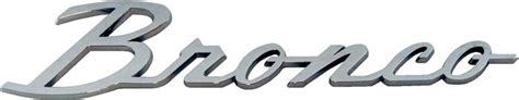Ford Bronco Badge Emblems Upgrade Your Ford Bronco