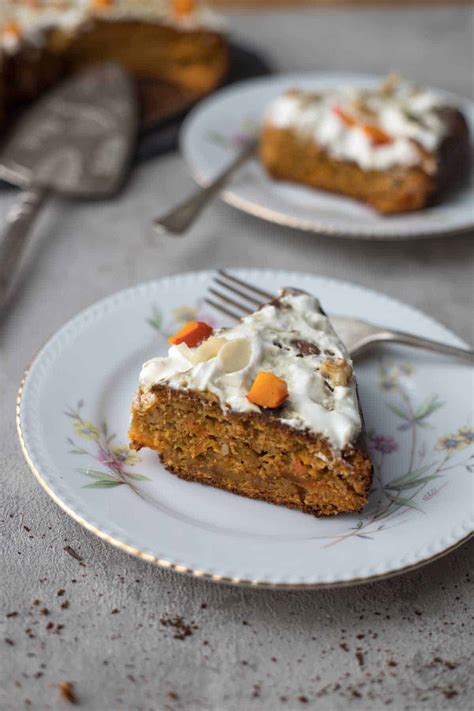 Refined Sugar Free Butternut Squash Cake With Salted Cream Cheese