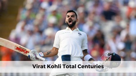 Virat Kohli Total Centuries Odi T20i Test And Ipl Inningsbreak