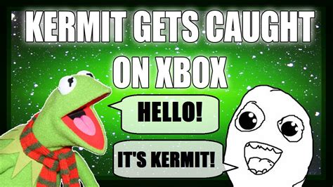 Kermit The Frog Gets Caught On Xbox Live Funny Voice Trollingkermit
