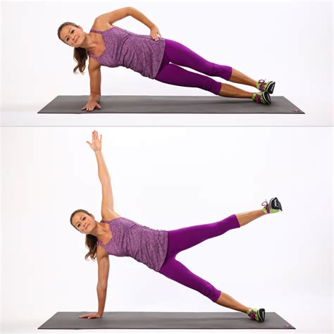 Plank Exercises Exercises To Tone Abs Popsugar Fitness