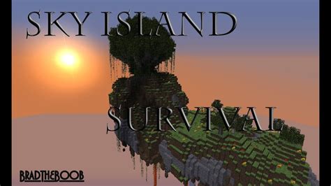 Awesome Minecraft Map Sky Island Survival V15 Youtube