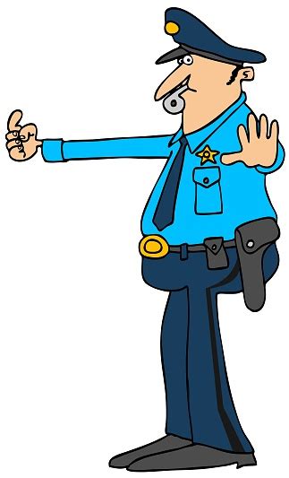 Traffic Cop Stock Illustration Download Image Now Istock