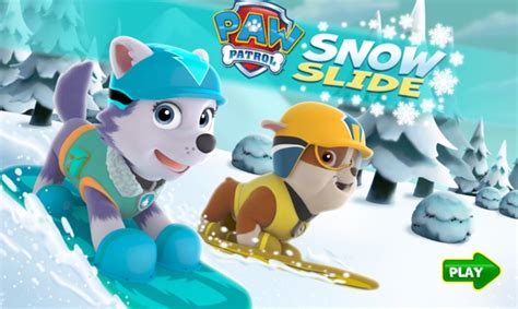 Paw Patrol Snow Slide Numuki