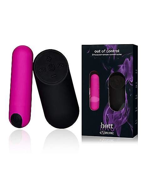 Out Of Control 21 Function Remote Control Waterproof Bullet Vibrator 3 Inch Hott Love Extreme