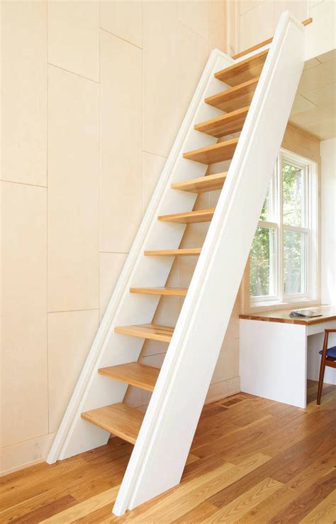 Design for a smooth transition stairs are a transitional space, and the materials you choose for them convey a subliminal message about the character of the space they lead to. 13 Stair Design Ideas For Small Spaces | CONTEMPORIST