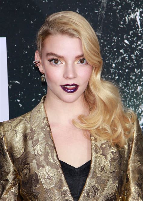 Anya Taylor Joy In Dolce And Gabbana At The Glass New York Premiere Tom Lorenzo