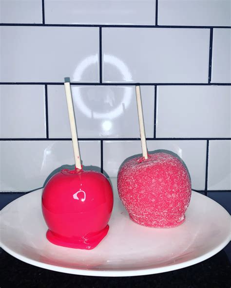 Flavored Candy Apples Etsy