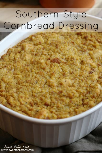 From mashed potatoes to collard greens, thanksgiving and southern food both scream comfort. Southern-Style Cornbread Dressing - Grace and Good Eats