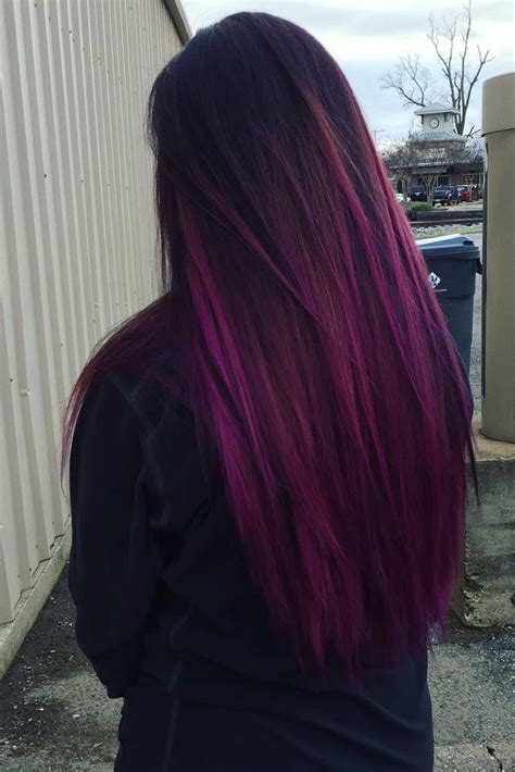 Charming terrific beautiful marvellous smashing. The Packed Collection Of The Most Vivid Purple Ombre Hair ...