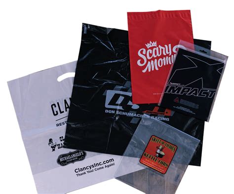 Business And Retail Custom Printed Plastic Bags