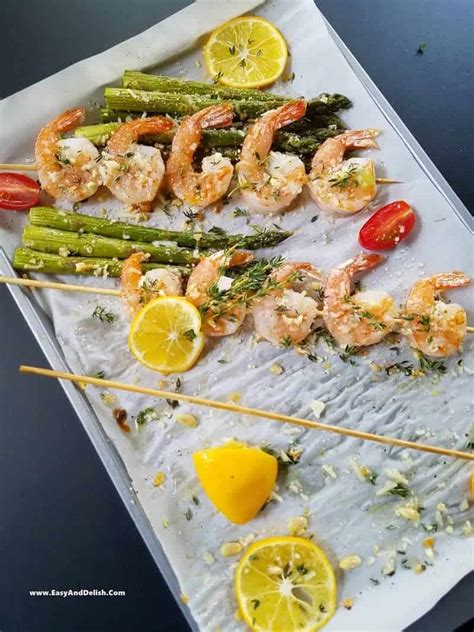 Add bell peppers, asparagus, lemon zest and 1/4 teaspoon salt and cook, stirring occasionally, until just beginning to soften, about 6 minutes. One Sheet Pan Lemon Garlic Parmesan Shrimp and Asparagus ...
