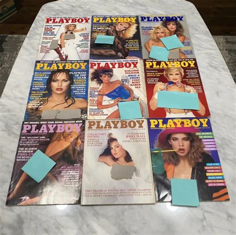 Vintage Playboy Magazines All Centerfolds Intact Picclick