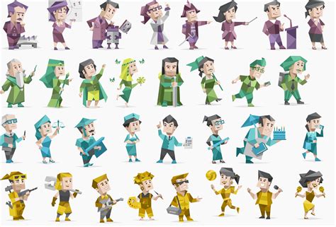 All Of The 16personalities Characters Male And Female Jpeg