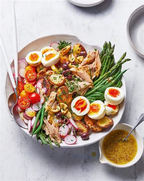 Ultimate Ni Oise Salad With Roasted New Potatoes Delicious Magazine