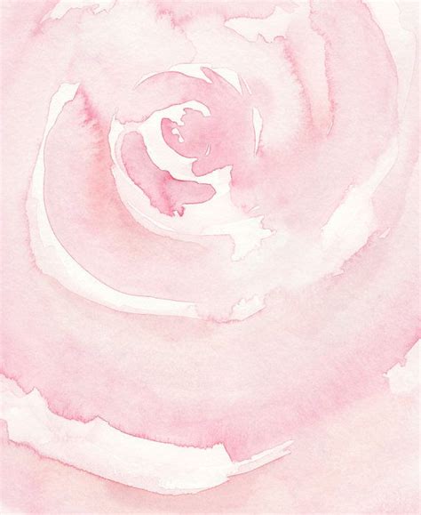 Blush Prints Blush Pink Watercolor Art Printable Watercolor