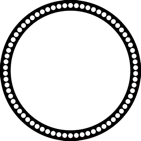 Black Circle Outline Png