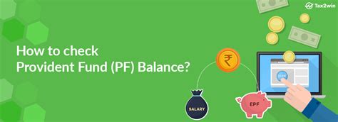 Epf Balance Check How To Check Your Pf Account Statements Tax2win