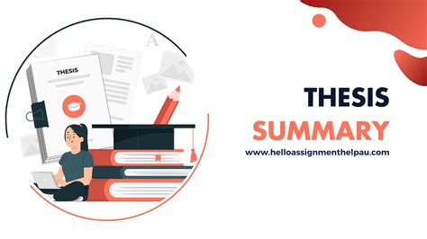 Thesis Summary Introduction Structure And Example