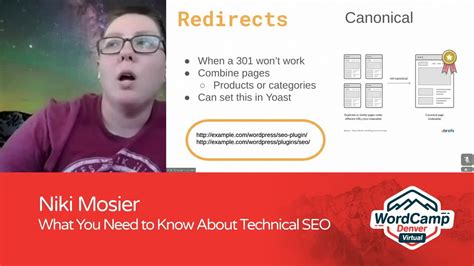 Niki Mosier Workshop What You Need To Know About Technical Seo Part