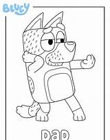 Bluey Colouring Abc Dog sketch template