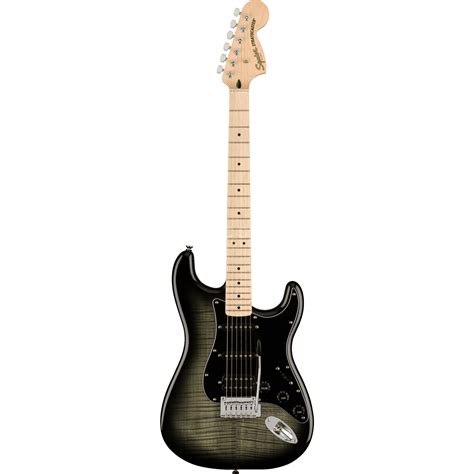Fender Squier Affinity Series Stratocaster Fmt Hss Mn Black Burst