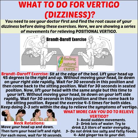 What To Do For Vertigo Dizziness How To Cure Vertigo Dizziness