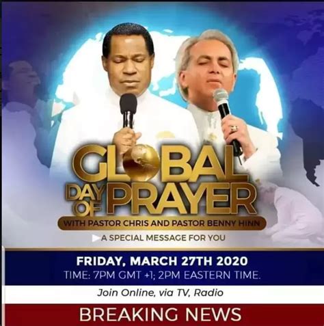 Third Global Day Of Prayer With Pastor Chris Pastor Chris Live Usa