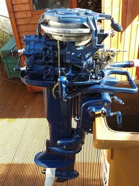 1958 18 Hp Evinrude Fastwin Rebuild Glen Mahogany Boat