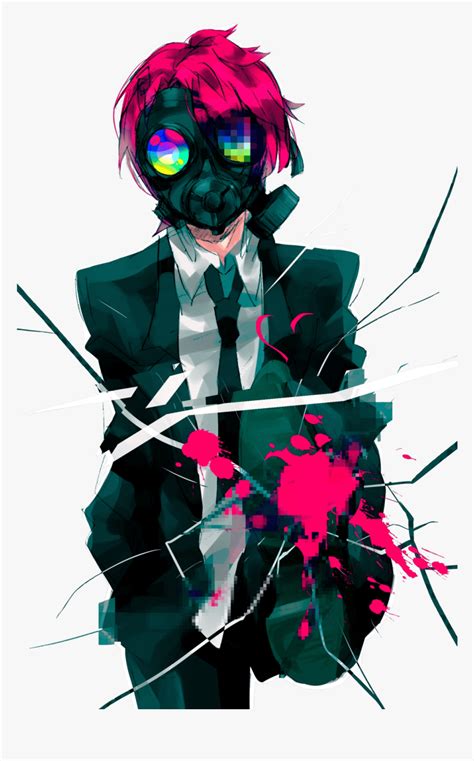 Anime Guy Wallpaper Wp4402210 Anime Boys With Mask Hd Png Download