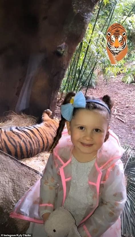Kyly Clarke Treats Her Sweet Four Year Old Daughter Kelsey Lee To A Day