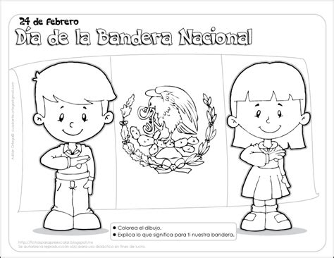 Si necesitás algunos dibujos para pintar del día de la bandera mexicana y ayudar a los niños en sus tareas escolares, aquí encontrarás lo que necesitas. Fichas para preescolar: Una ficha para el Día de la bandera