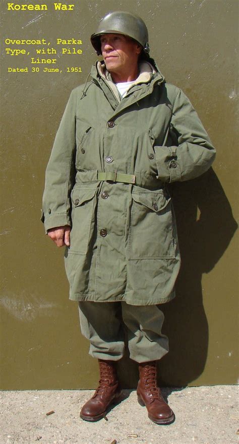 Korean War Parka Type Overcoat With Pile Liner 1951 Flickr