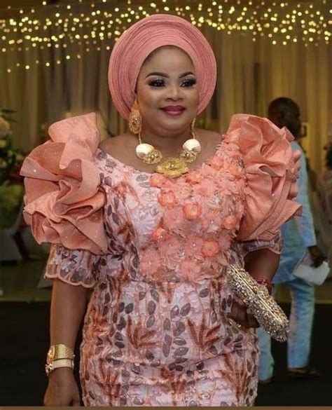 Mother Of The Bride African Dresses Sunika Magazine Nigerian Lace Styles Dress African Lace