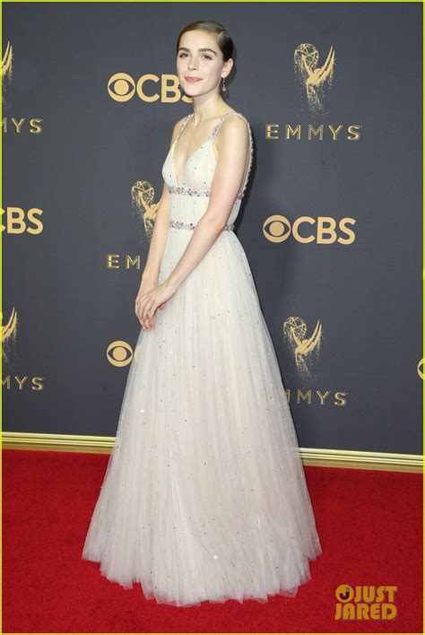 Kiernan Shipka Dazzles In Gorgeous Gown With Tiny Flowers All Over It At Emmys Photo