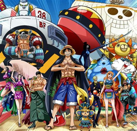 One Piece Straw Hat Crew Order