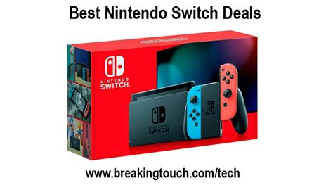 Best Nintendo Switch Deals 2021 Cheap Deals