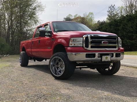 2006 Ford F 350 Super Duty With 22x14 76 Fuel Hostage And 35125r22
