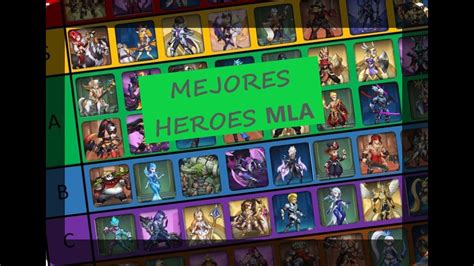 Special thanks to the mobile legends adventure community for the huge help and awesome feedback! MEJORES HÉROES Mobile Legends Adventure 2020 - Tier List ...