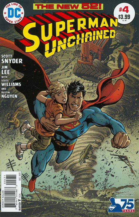 Superman Unchained 4 Cover H Incentive 75th Anniversary Bronze Age