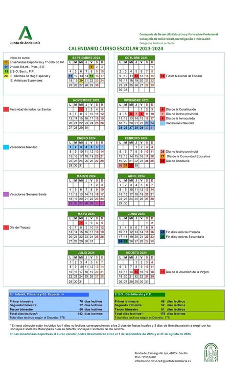 Cromático Amante Reserva Calendario Escolar 2023 2024 Meloso Puenting