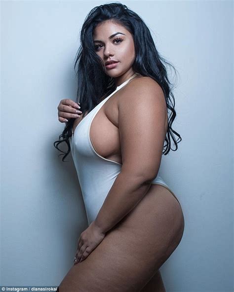 Diana Sirokai Instagram Model British Curvy Plus Size Model The Best Porn Website