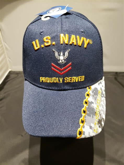 New Us Navy Po2e5 Cap Rank Petty Officer 2nd Class Usn For Sale