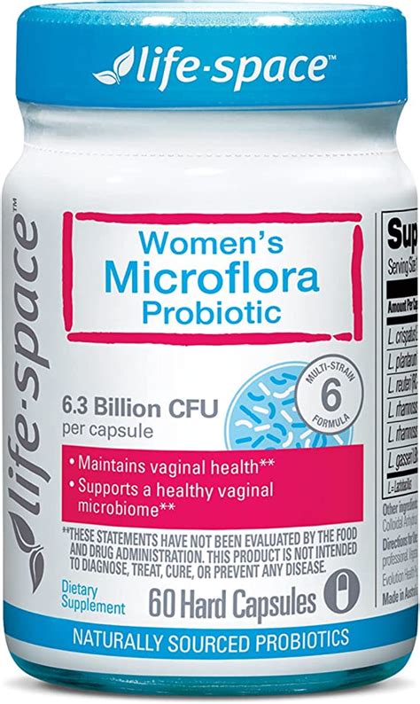 Life Space Womens Microflora Probiotic 60 Count Au