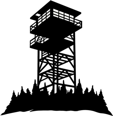 Download Lookout Tower Clipart Clipartkey