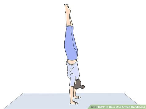 3 Ways To Do A One Armed Handstand Wikihow Fitness