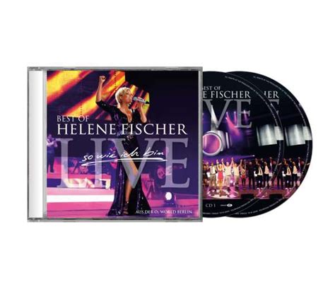 Helene Fischer Best Of Live So Wie Ich Bin 2 Cds Jpc