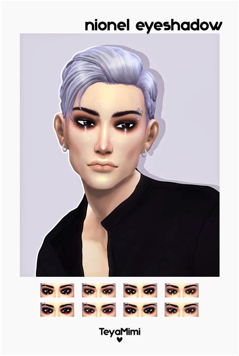 Nionel Eyeshadow In 2021 Goth Sims 4 Cc Sims 4 Sims