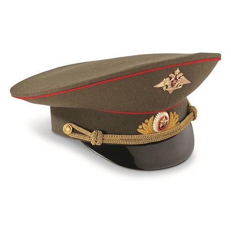 Russian Army General Visor Cap New 698937 Military